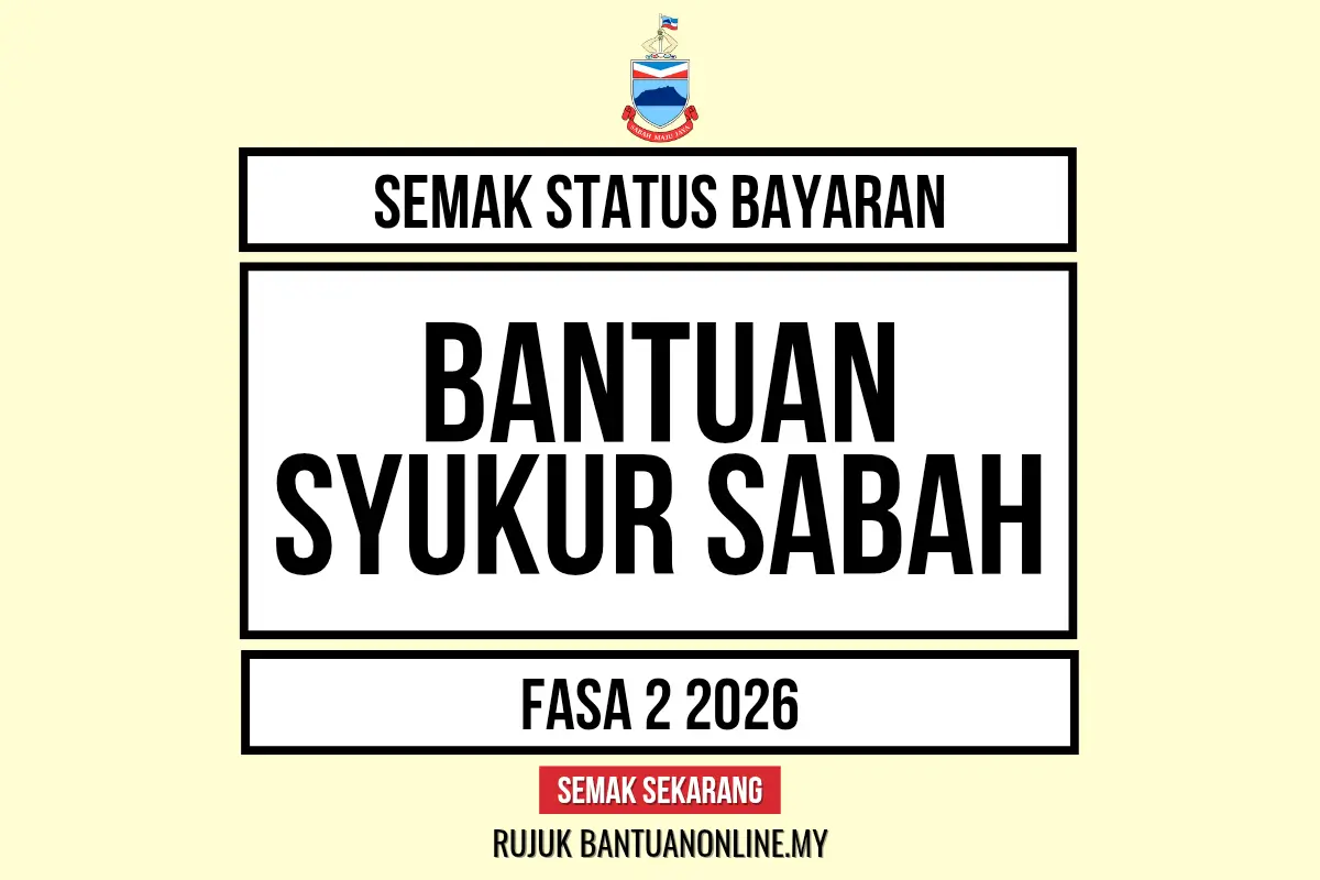 CEK BAYARAN SYUKUR SABAH