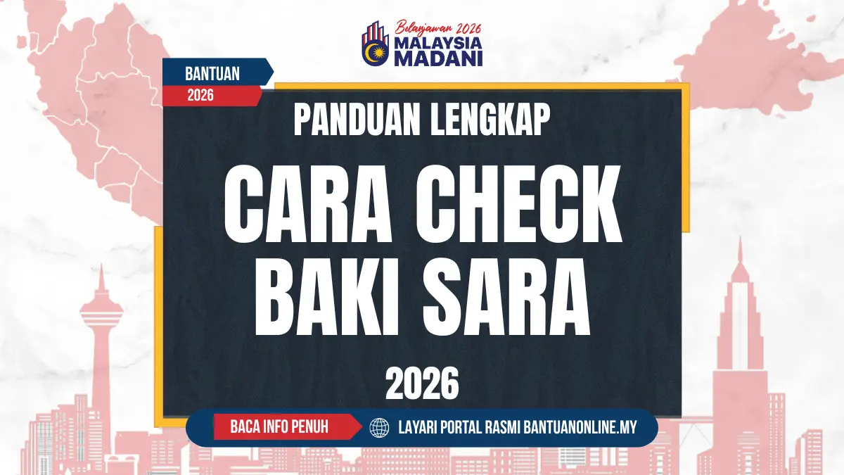 CHECK BAKI SARA 2026 ONLINE