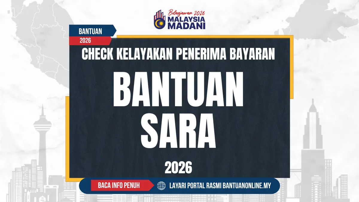 CHECK BANTUAN SARA 2026