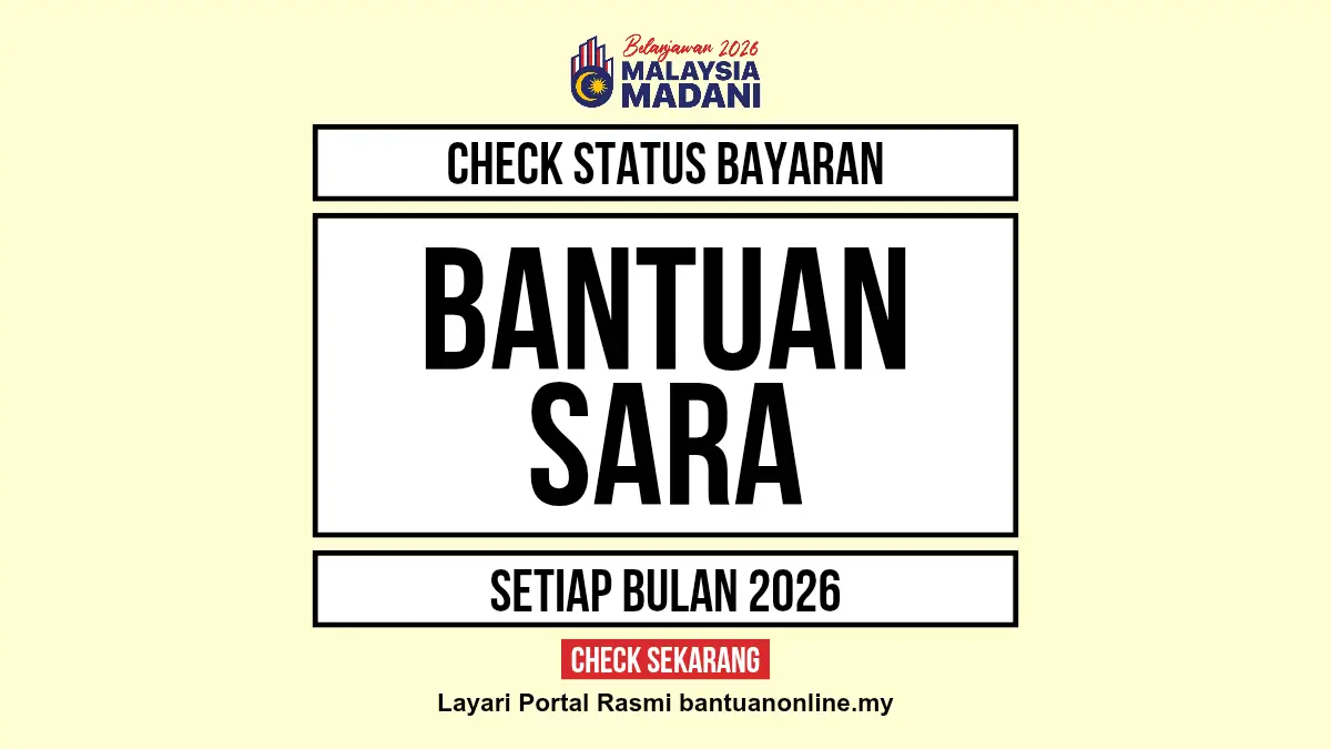 CHECK BANTUAN SARA