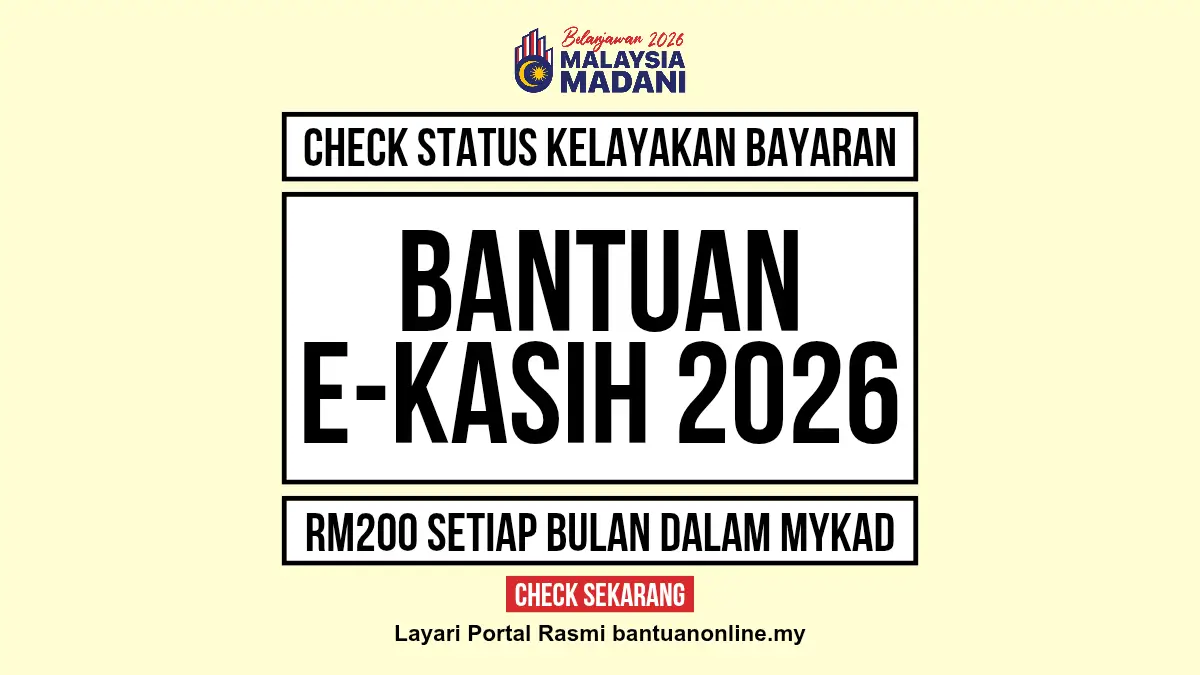 CHECK STATUS EKASIH ONLINE