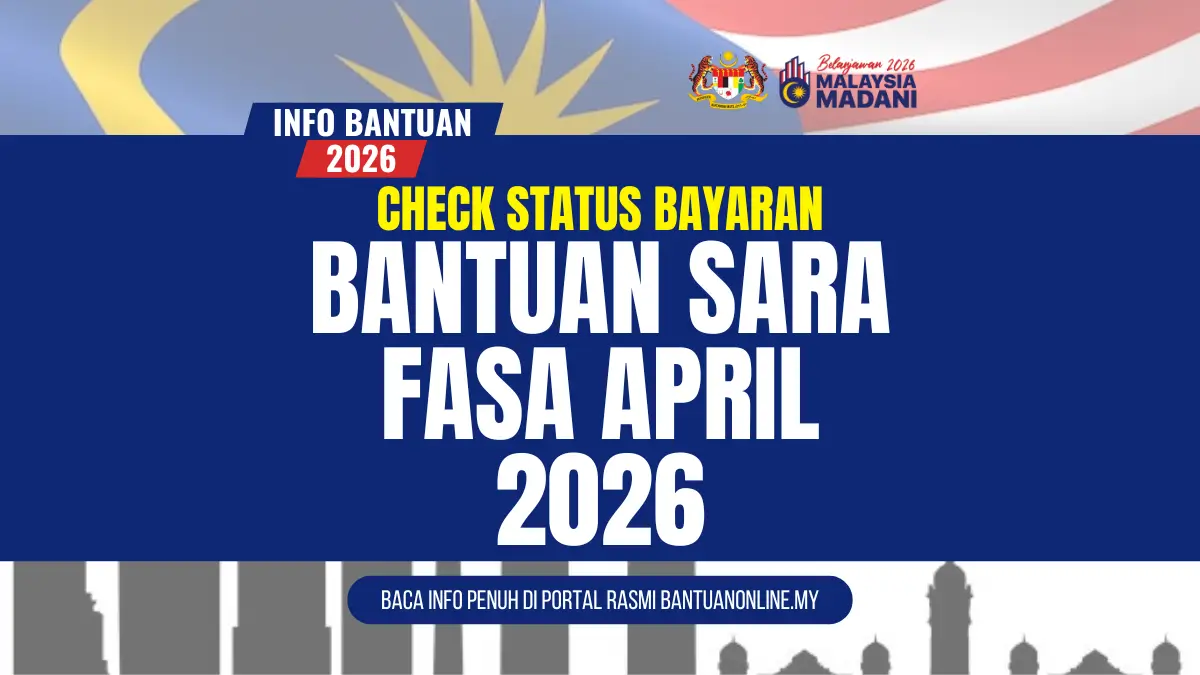CHECK STATUS SARA FASA APRIL 2026