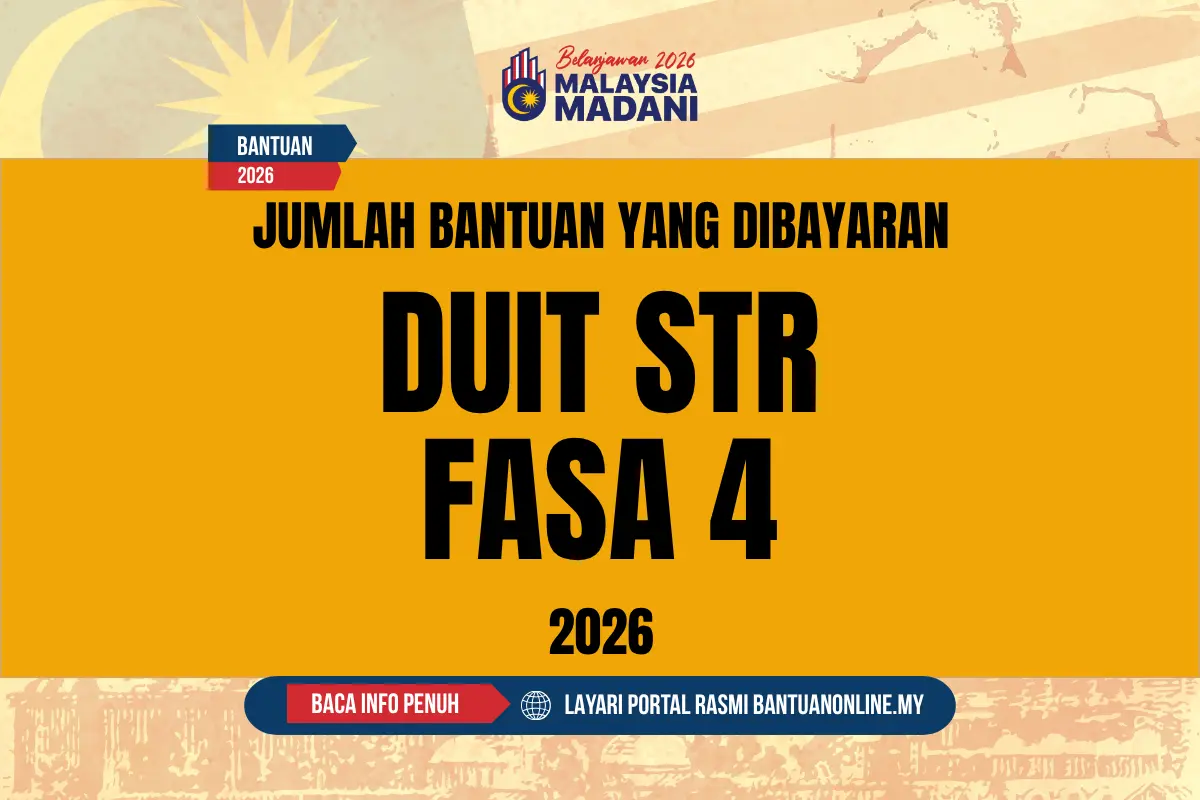 JUMLAH DUIT BAYARAN STR 2026