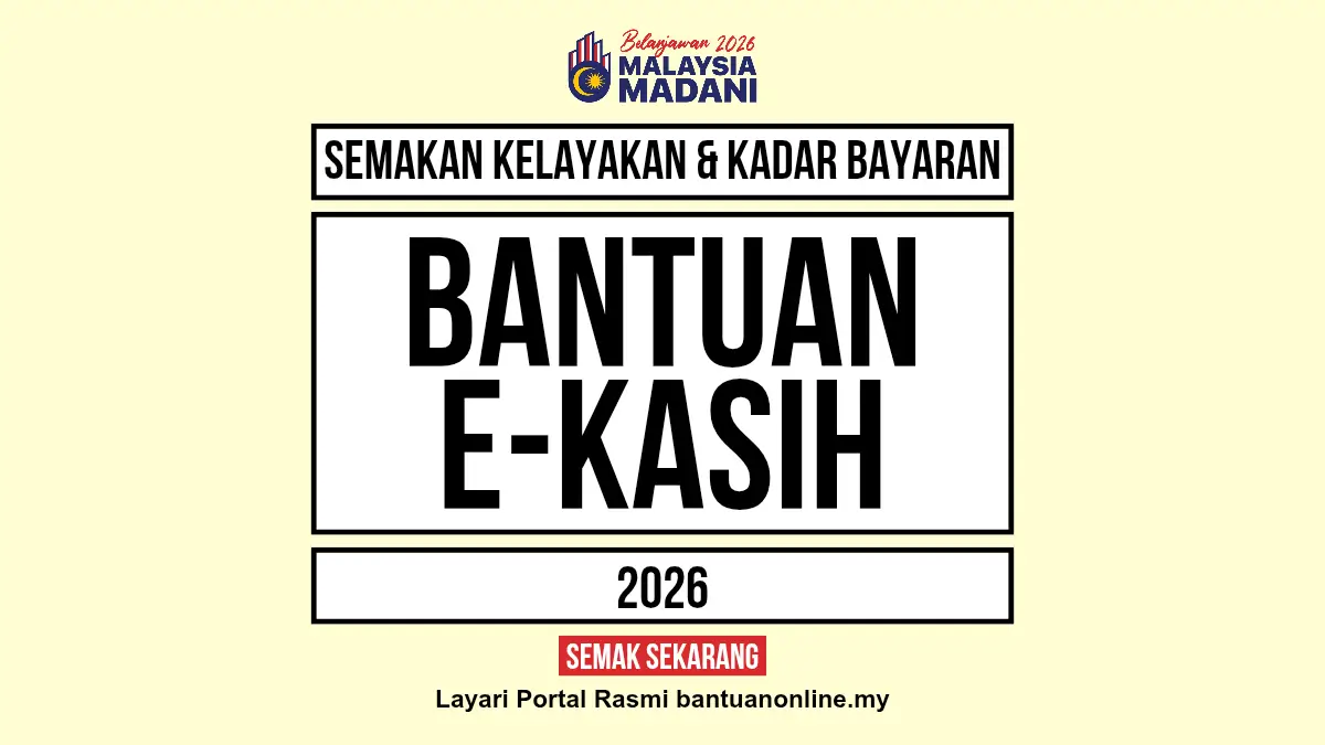 KADAR BAYARAN BANTUAN EKASIH