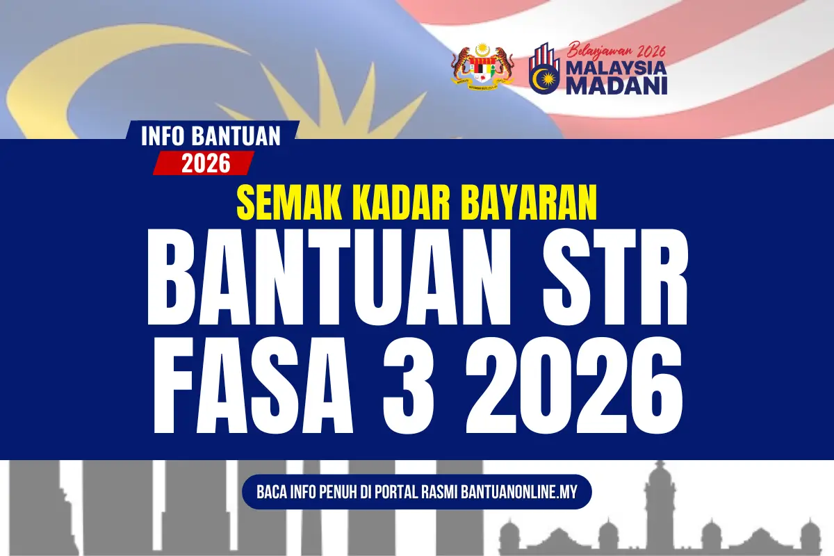 KADAR BAYARAN BANTUAN STR