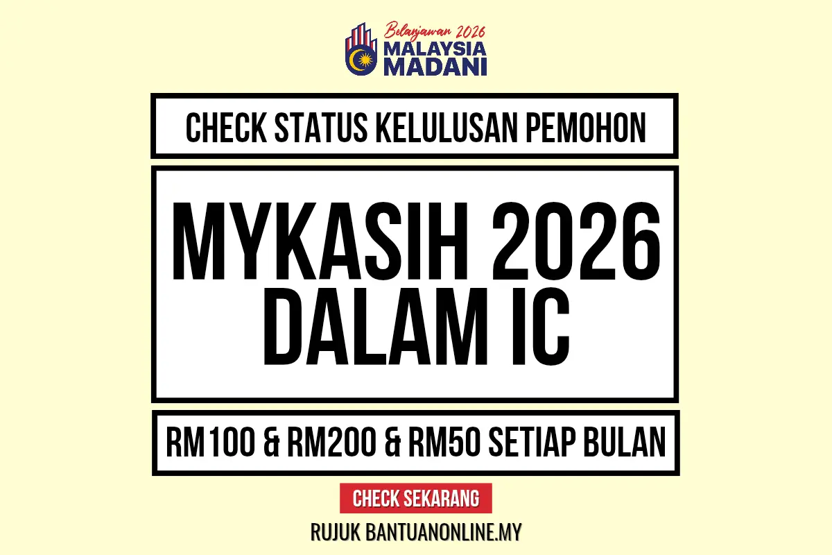 MYKASIH 2026 CEK