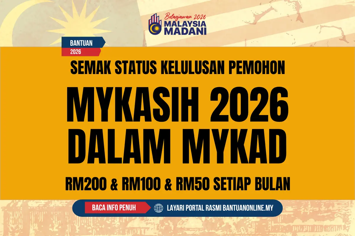 MYKASIH 2026 STATUS KELAYAKAN