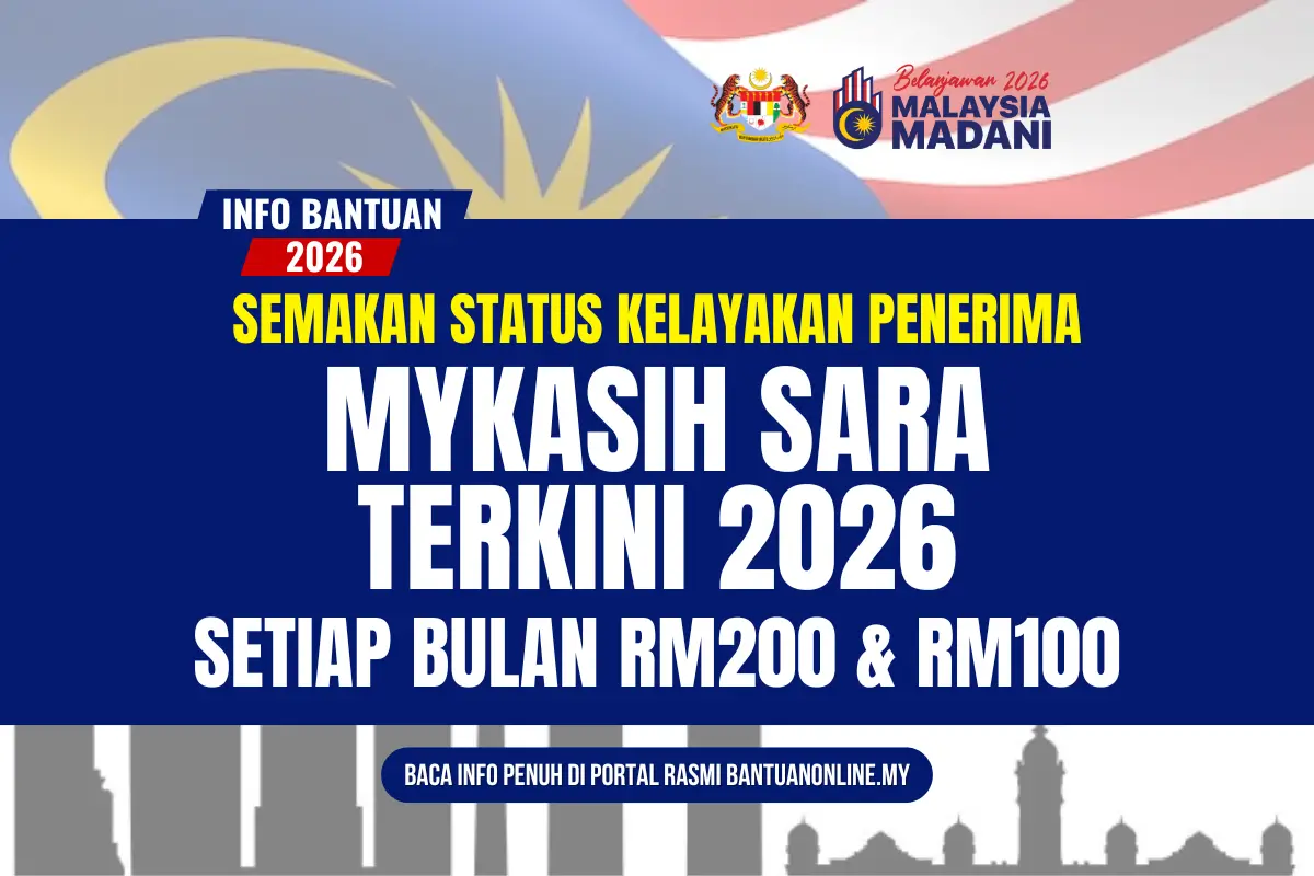 MYKASIH SARA SEMAKAN STATUS 2026