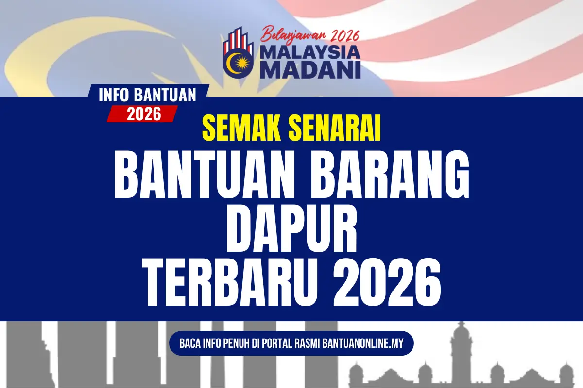 SENARAI BANTUAN BARANG DAPUR