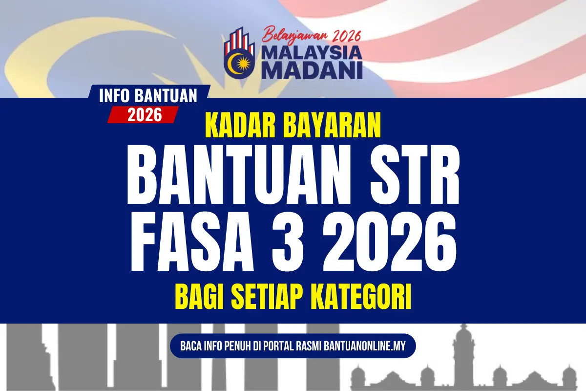 KADAR BAYARAN BANTUAN STR