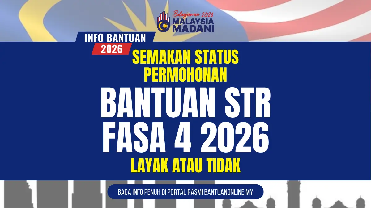 SEMAKAN STR 2026 STATUS
