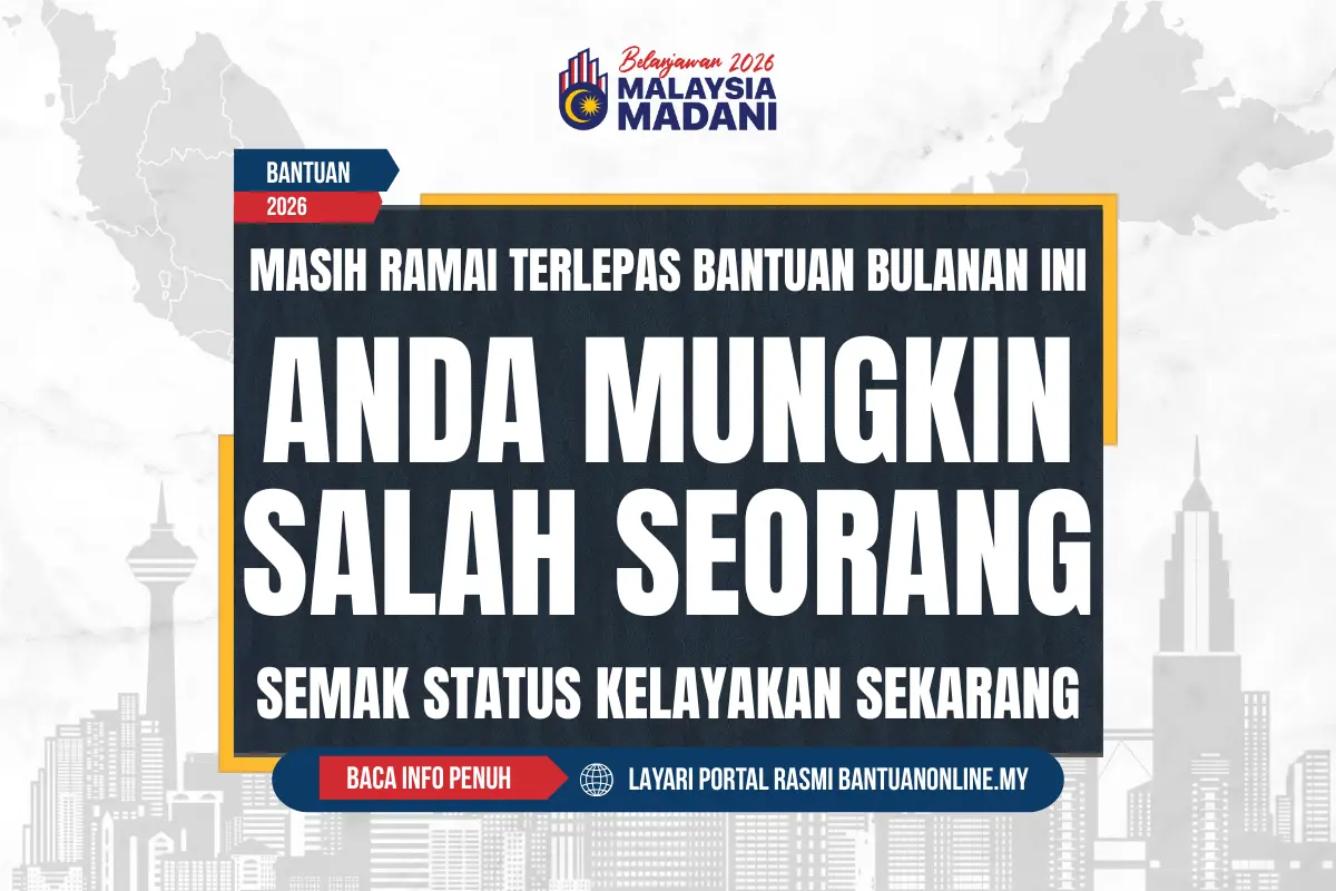 Ramai Terlepas Bantuan Bulanan Ini – Anda Mungkin Salah Seorang