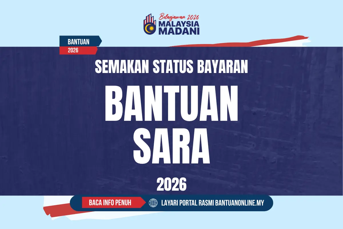 SARA 2026 SEMAKAN BAYARAN