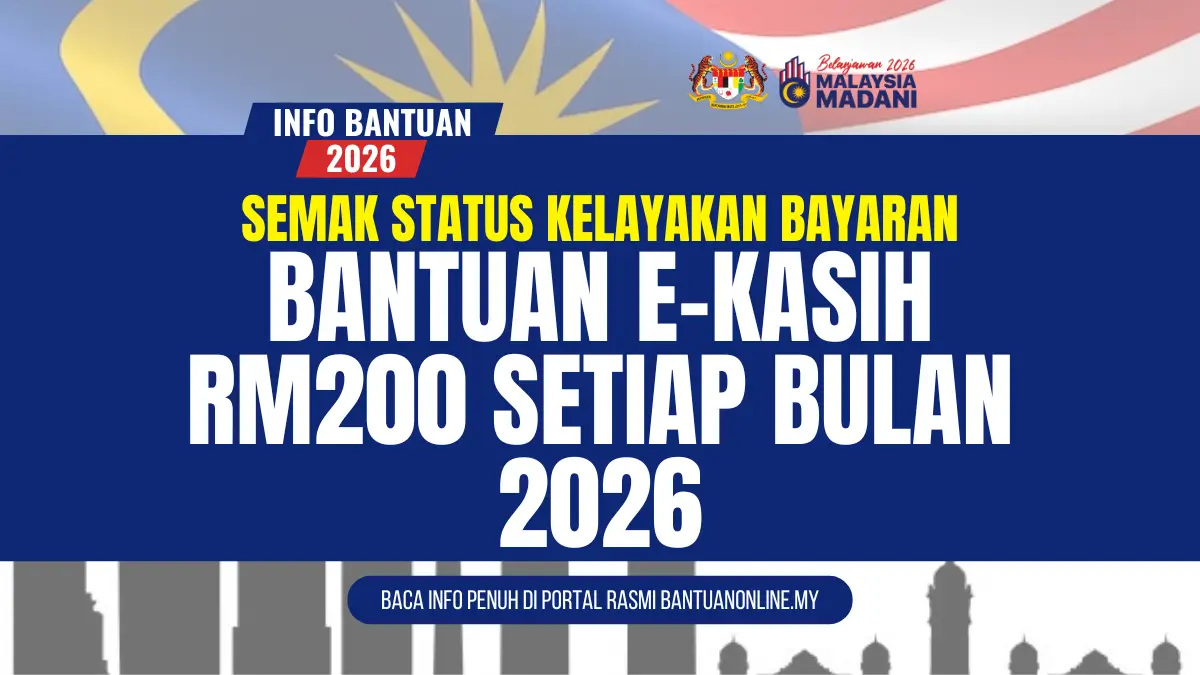 SEMAK BANTUAN E KASIH 2026