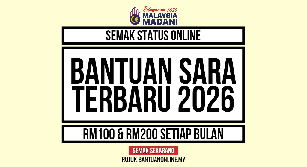 SEMAK BANTUAN SARA ONLINE