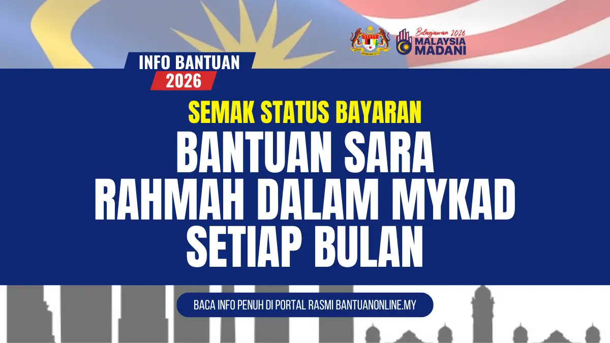 SEMAK BAYARAN SARA RAHMAH