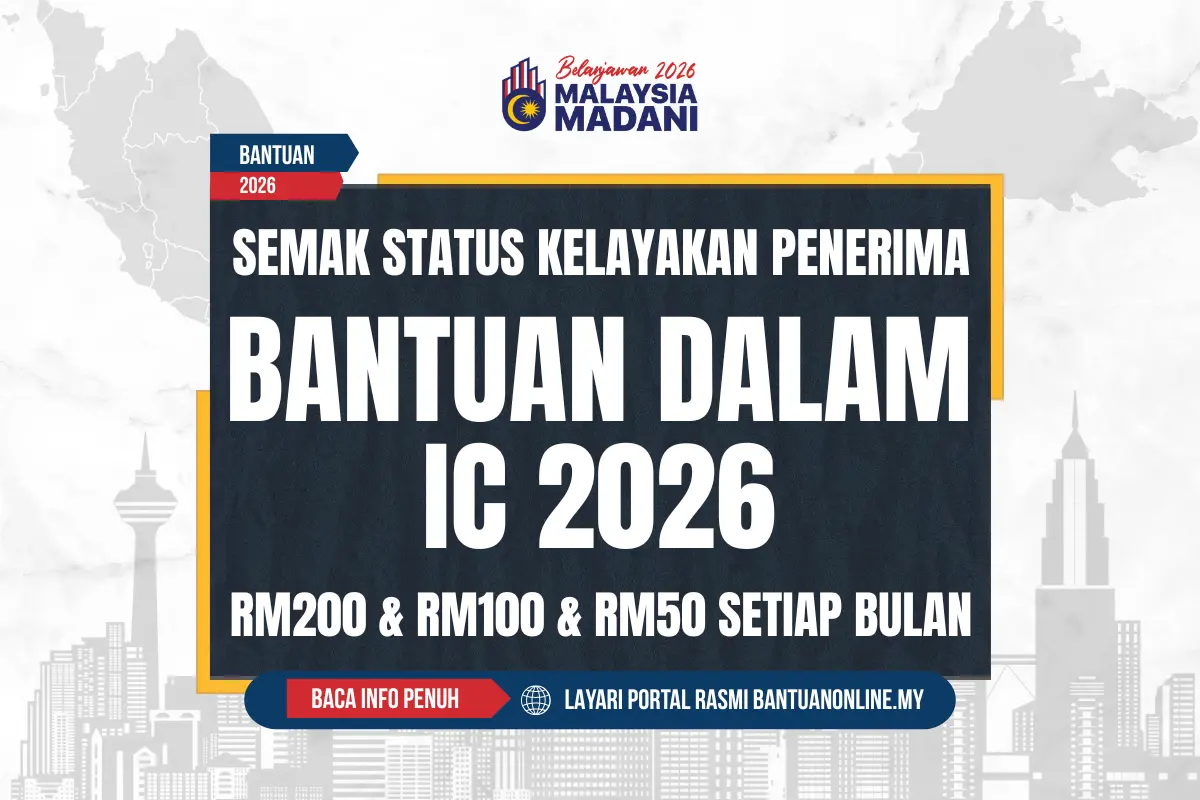 SEMAK STATUS BANTUAN IC