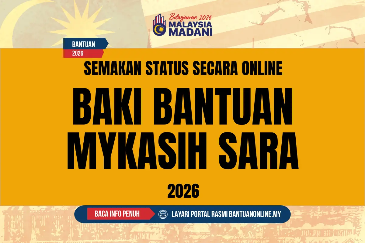 PANDUAN SEMAKAN BAKI MYKASIH ONLINE 2026 MELALUI MYKAD