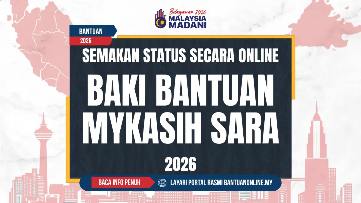 SEMAKAN BAKI MYKASIH ONLINE