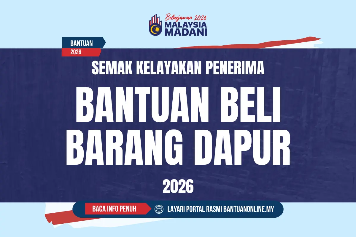 SEMAKAN BANTUAN BELI BARANG DAPUR