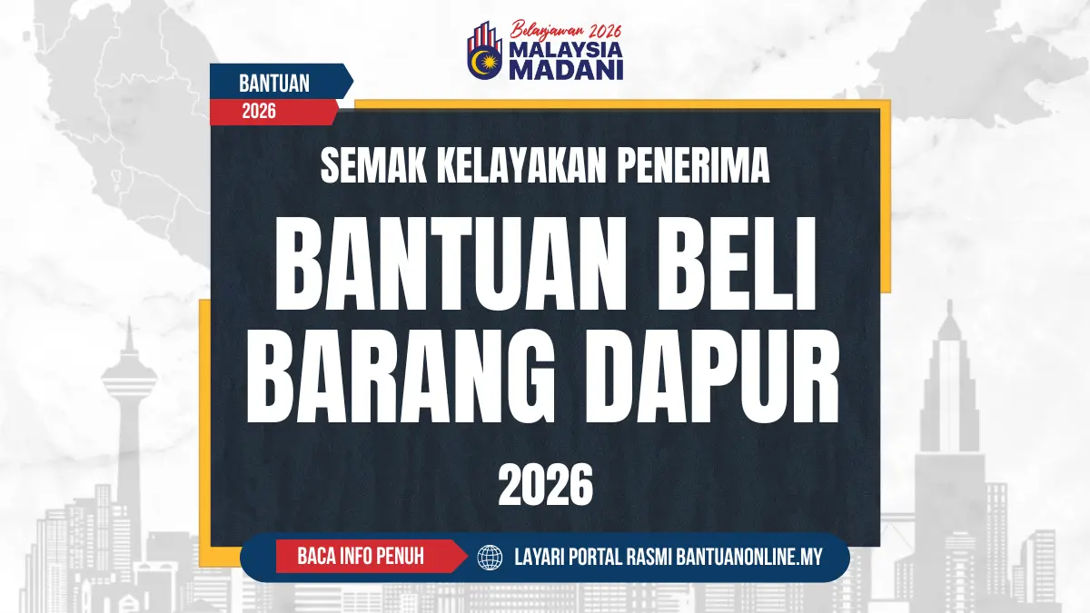 SEMAKAN BANTUAN BELI BARANG DAPUR