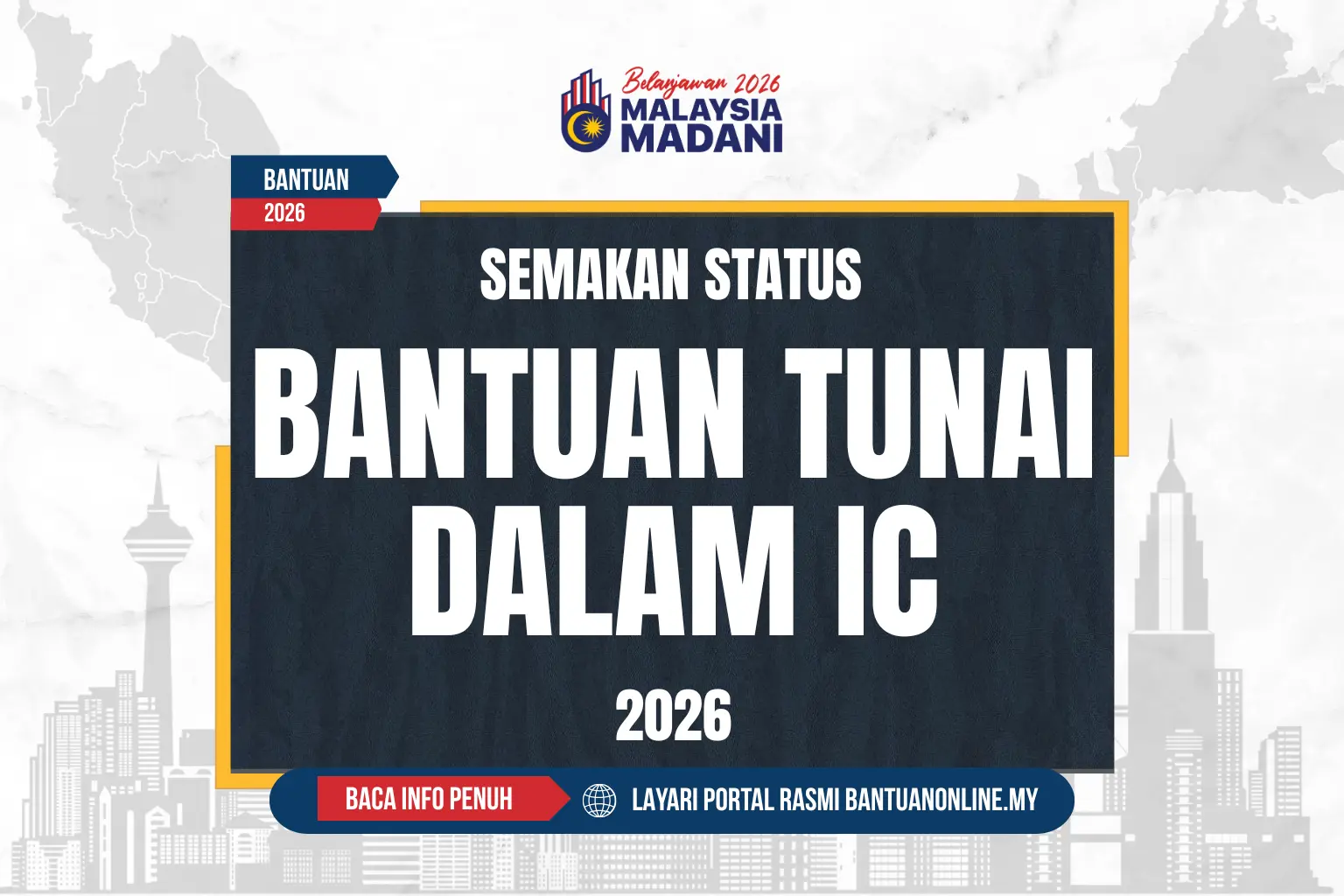 SEMAKAN BANTUAN IC ONLINE