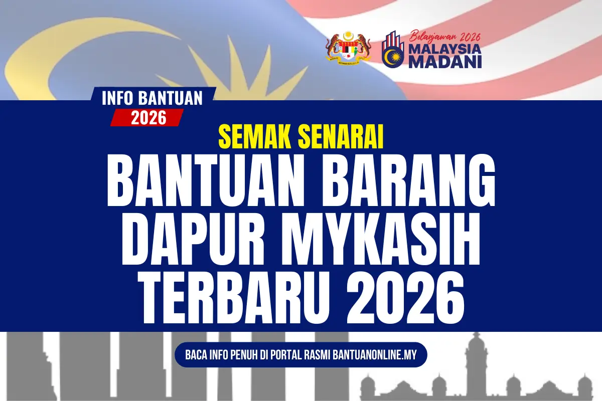 SENARAI BANTUAN BARANG DAPUR