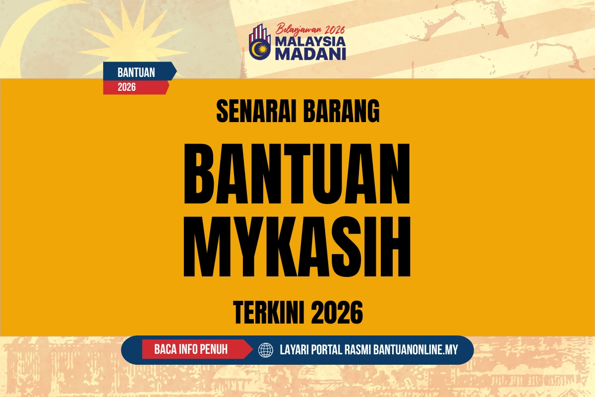 SENARAI BARANG MYKASIH TERKINI