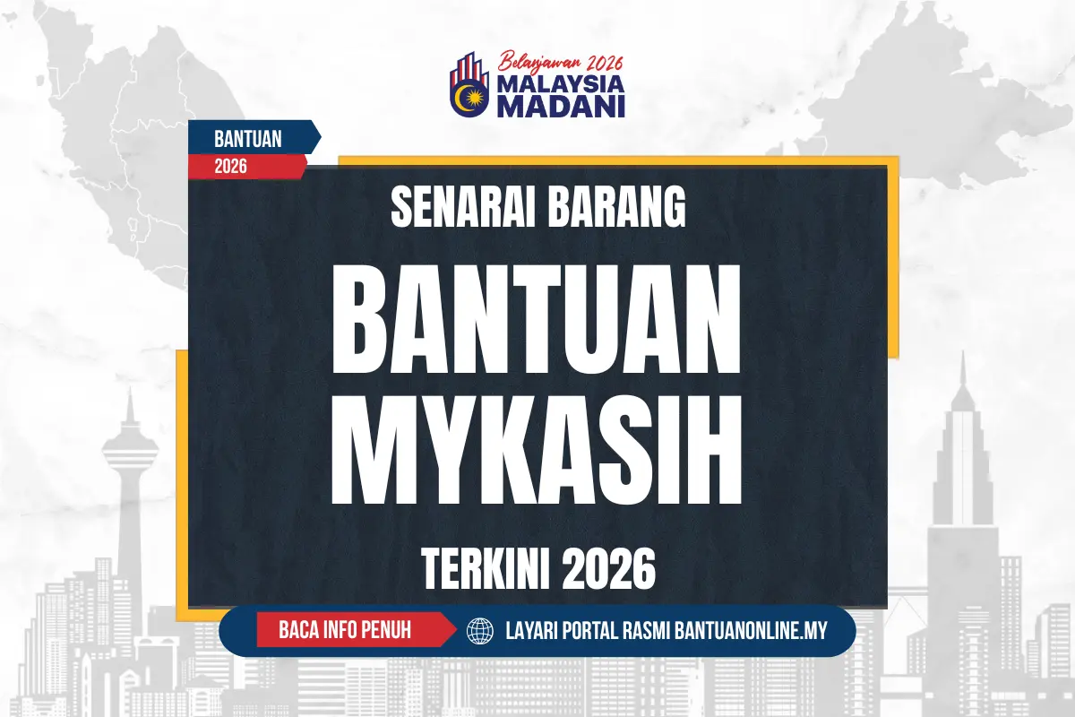 SENARAI BARANG MYKASIH TERKINI