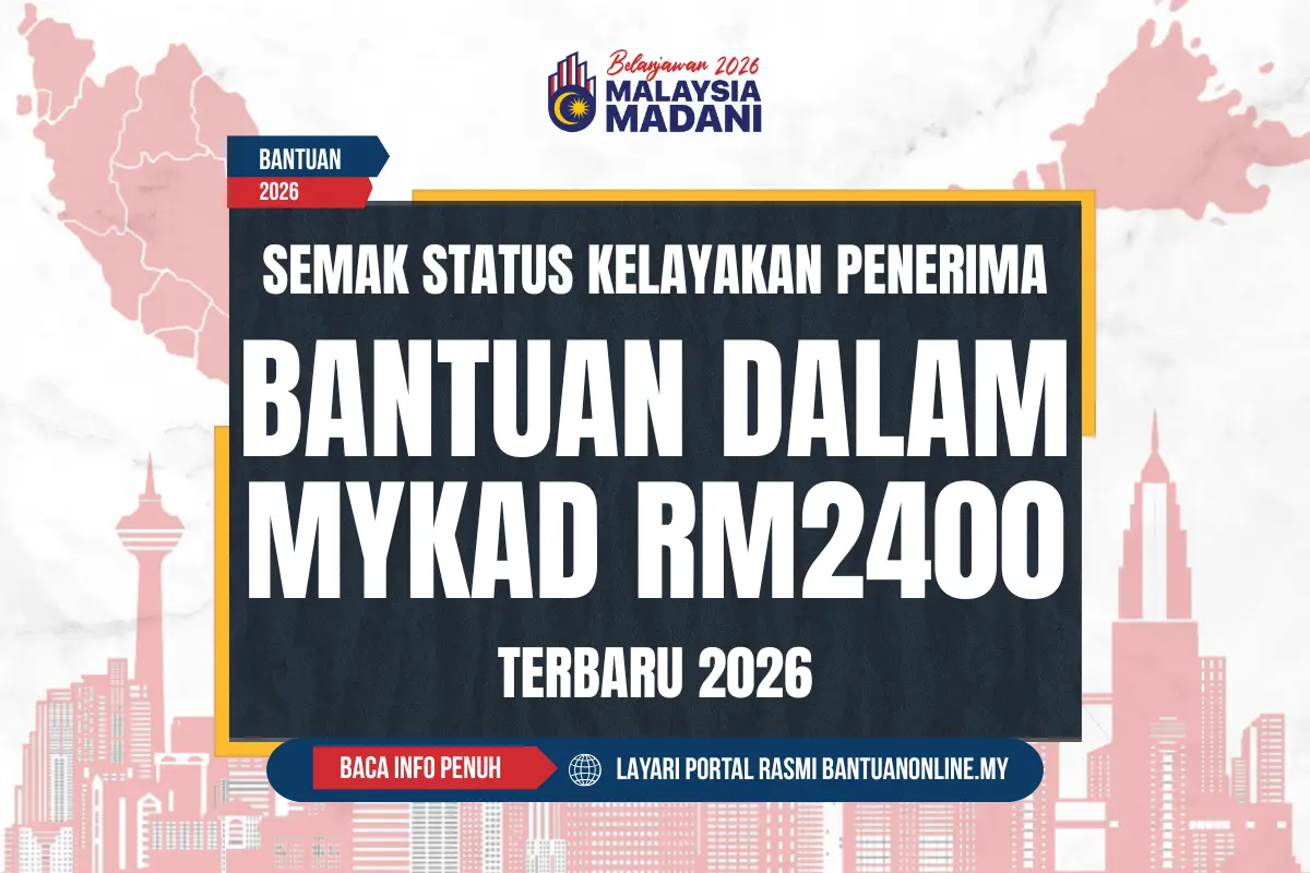 BANTUAN DALAM MYKAD 2400