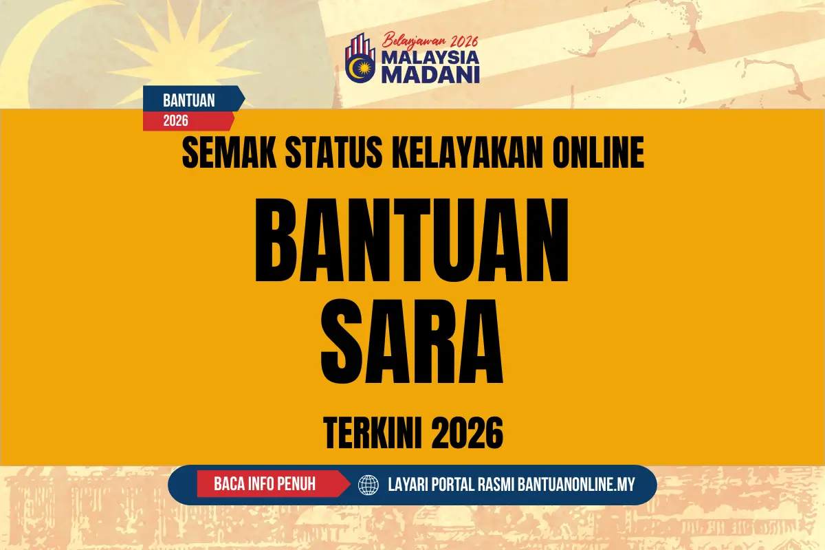BANTUAN SARA SEMAKAN ONLINE