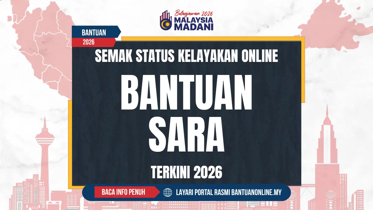 BANTUAN SARA SEMAKAN ONLINE
