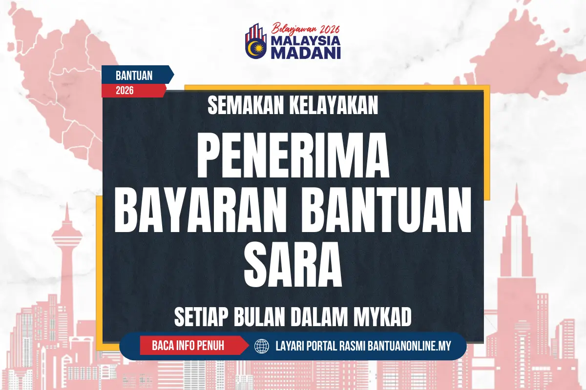 BANTUAN SARA SETIAP BULAN