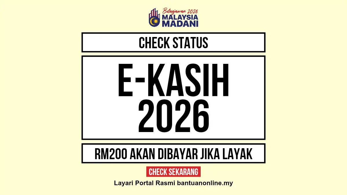 CARA CHECK STATUS EKASIH