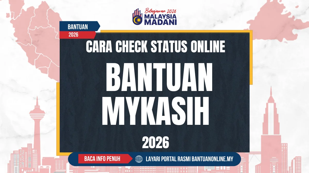 CARA CHECK STATUS MYKASIH 2026