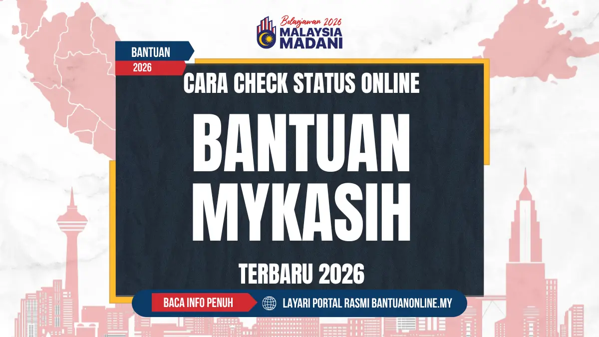 CARA CHECK STATUS MYKASIH ONLINE
