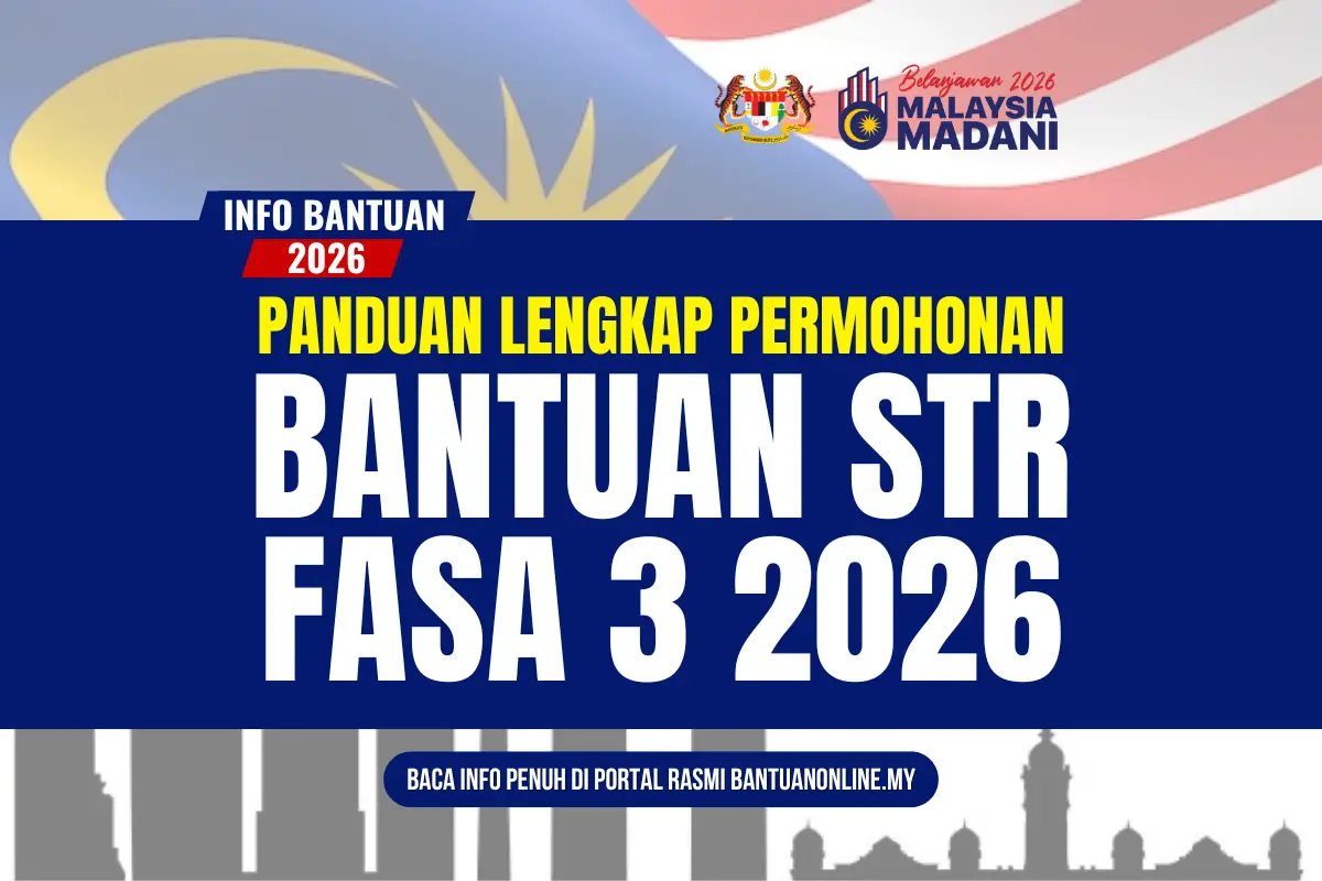CARA MOHON BANTUAN STR