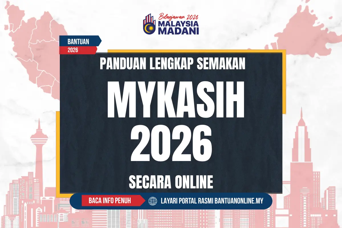 CARA SEMAK MYKASIH ONLINE