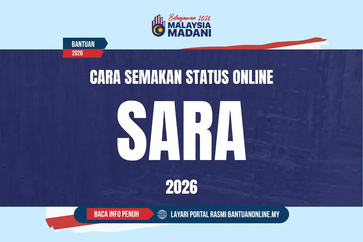 CARA SEMAKAN SARA 2026 ONLINE