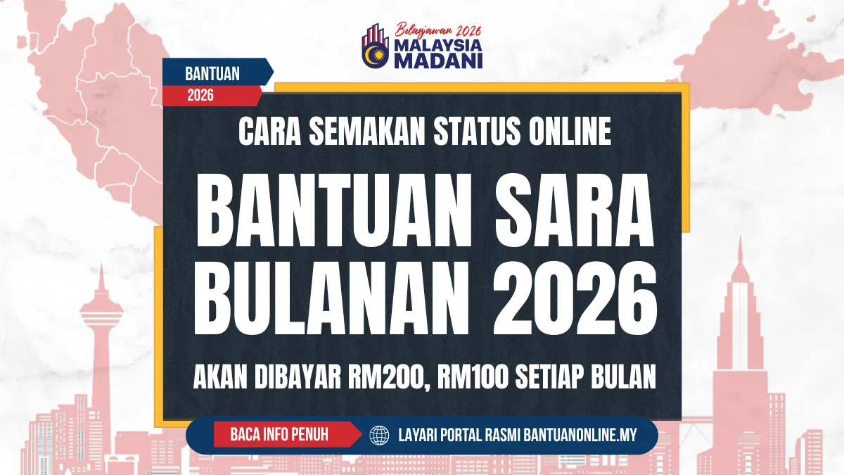 CARA SEMAKAN SARA BULANAN