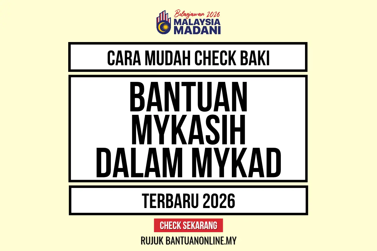 CHECK BAKI MYKASIH 2026