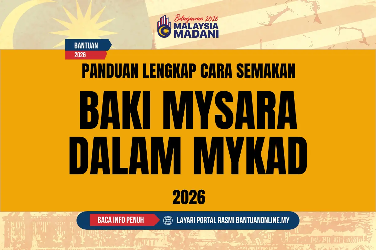 CHECK BANTUAN MY SARA