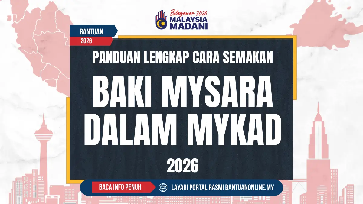 CHECK BANTUAN MY SARA