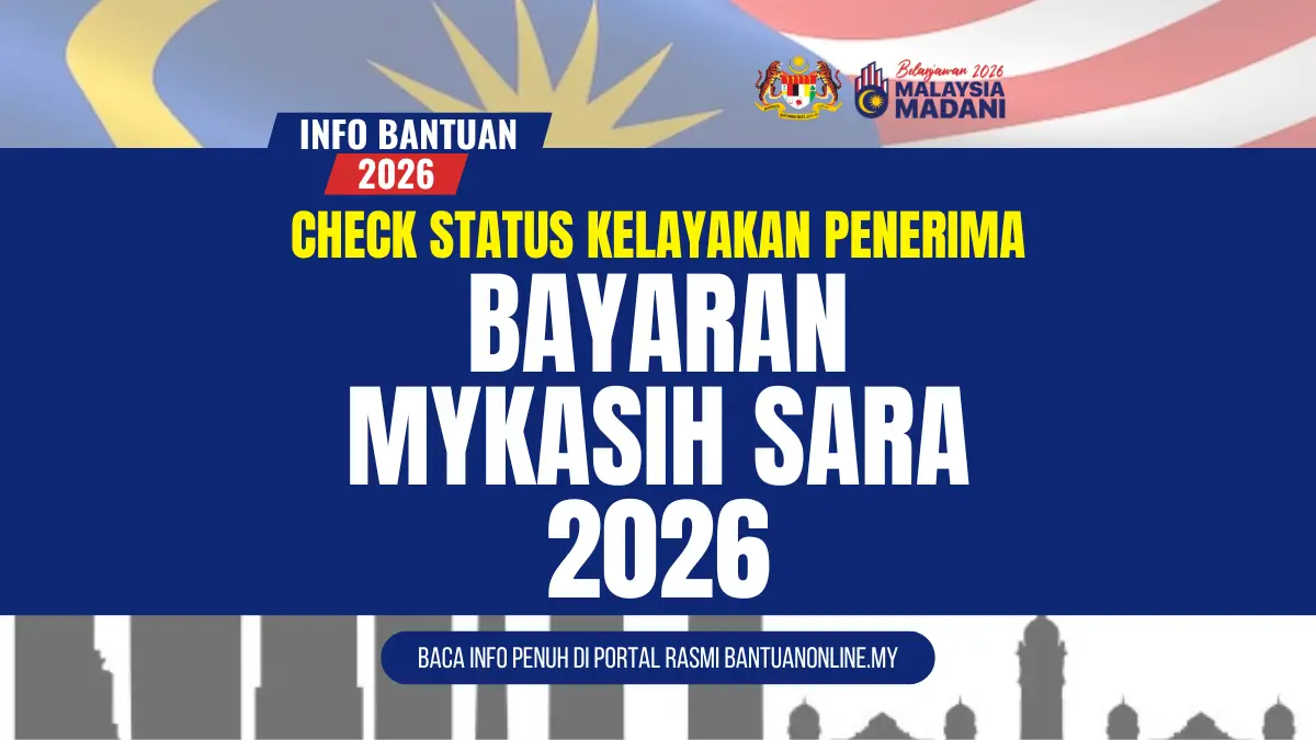 CHECK STATUS MYKASIH SARA