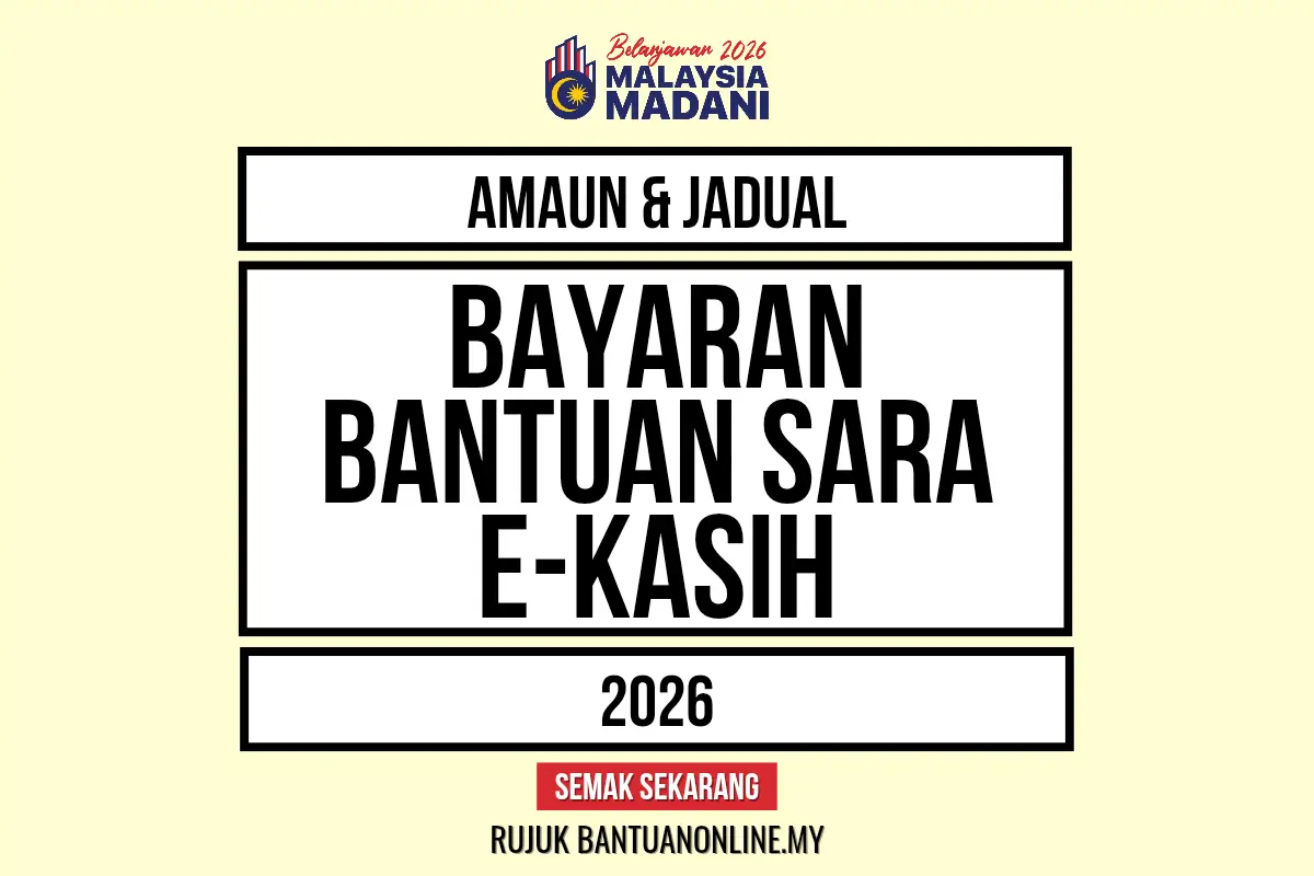 JADUAL BAYARAN SARA EKASIH