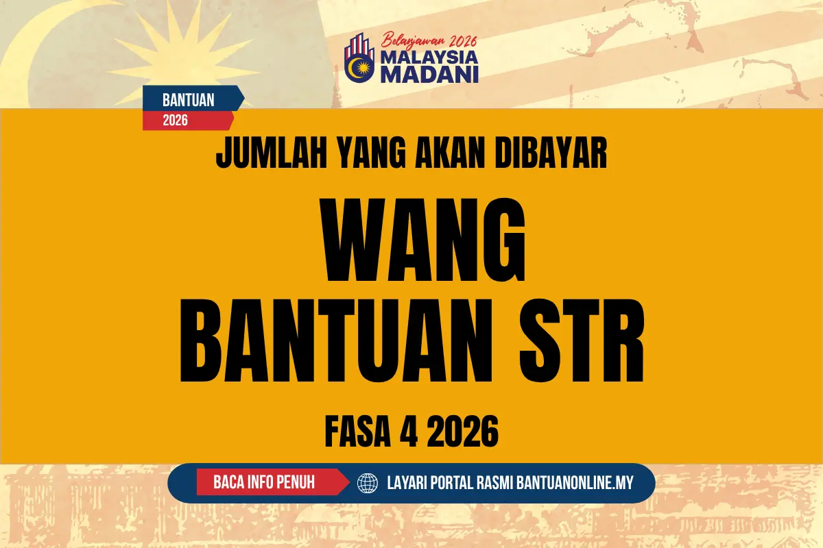 JUMLAH WANG BANTUAN STR YANG DIBAYAR 2026