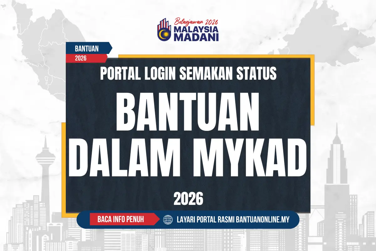LOGIN BANTUAN MYKAD