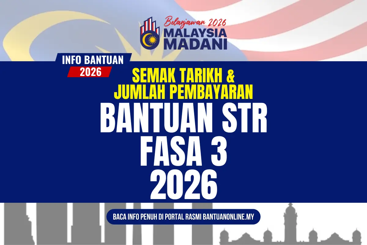 BAYARAN BANTUAN STR 2026