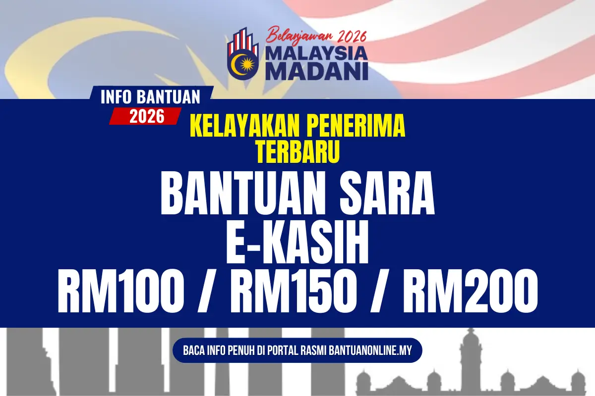 E KASIH SEMAKAN BANTUAN SARA