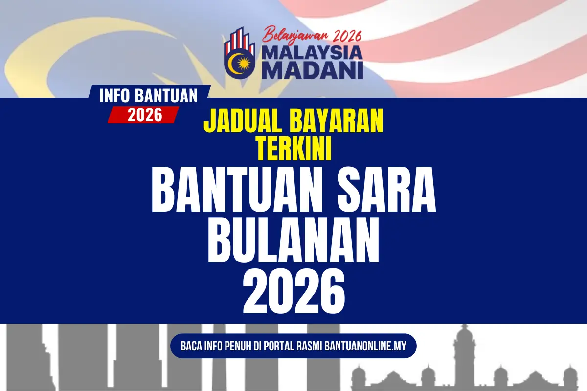 JADUAL BAYARAN BANTUAN SARA